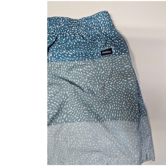 Chubbies Swim Trunks, The Whale Shark, Swimwear, Beach, Mens Sz M, Inseam 5.5 - Picture 2 of 5
